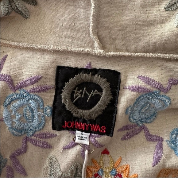 Shyli Biya Duster Johnny Was S NWT - Picture 5 of 6